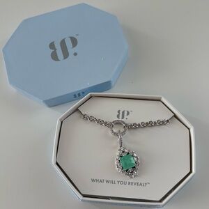 Bomb Party Dandelions On The Breeze Necklace NK51651 Mint Green Tourmaline